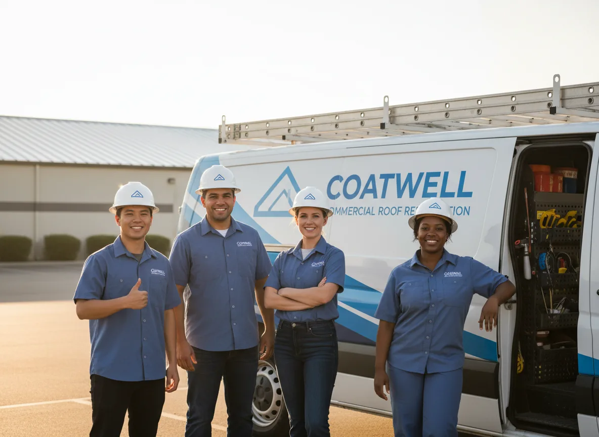 Commercial roof coating company in Scottsmoor, FL